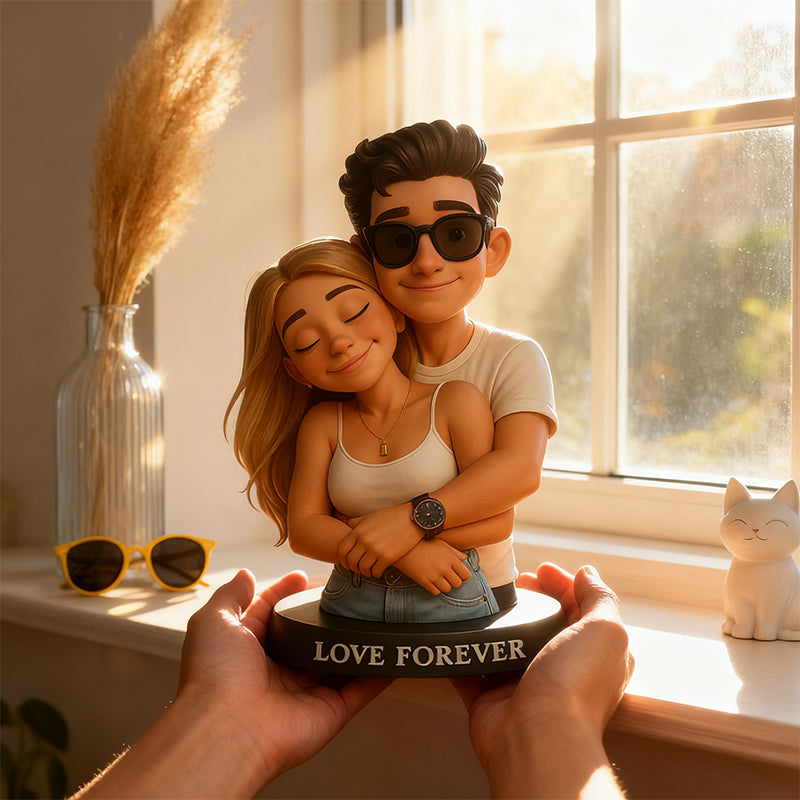 Personalizowana dekoracja na biurko w kreskówkowym stylu (na podstawie zdjęcia)