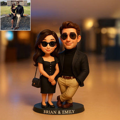 Personalizowana dekoracja na biurko w kreskówkowym stylu (na podstawie zdjęcia)