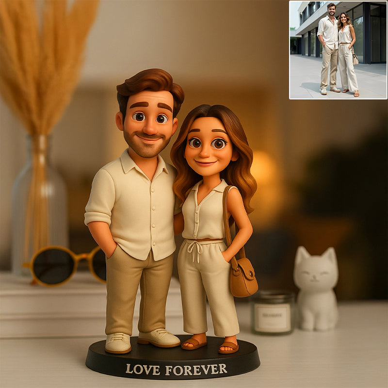 Personalizowana dekoracja na biurko w kreskówkowym stylu (na podstawie zdjęcia)