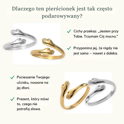 Pierścionek przytulenia