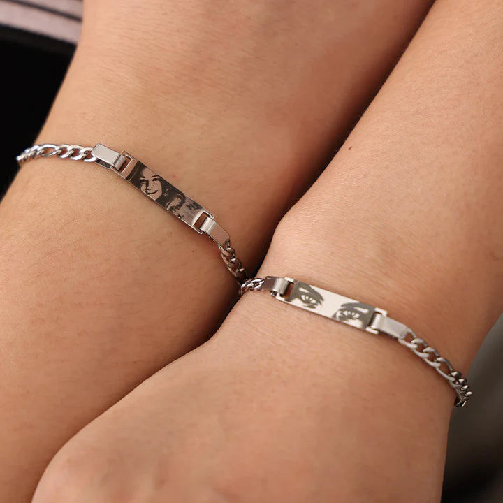 Personalizowana bransoletka ze zdjęciem oka