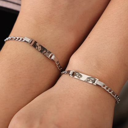 Personalizowana bransoletka ze zdjęciem oka