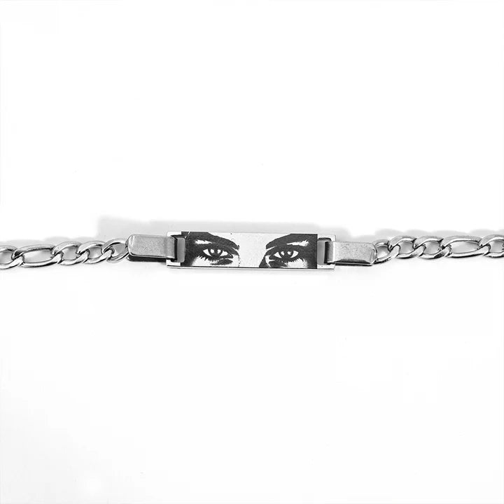 Personalizowana bransoletka ze zdjęciem oka