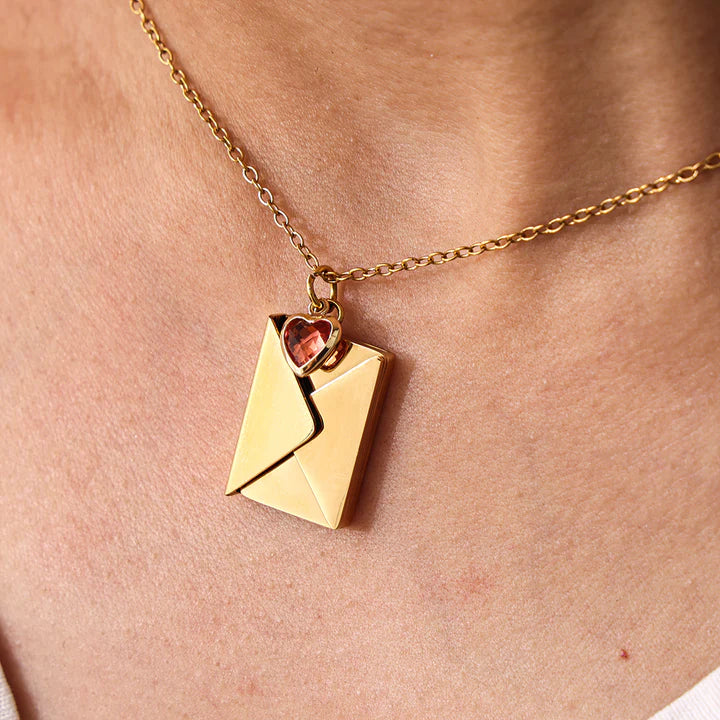 Personalizowany naszyjnik ze zdjęciem ukrytym