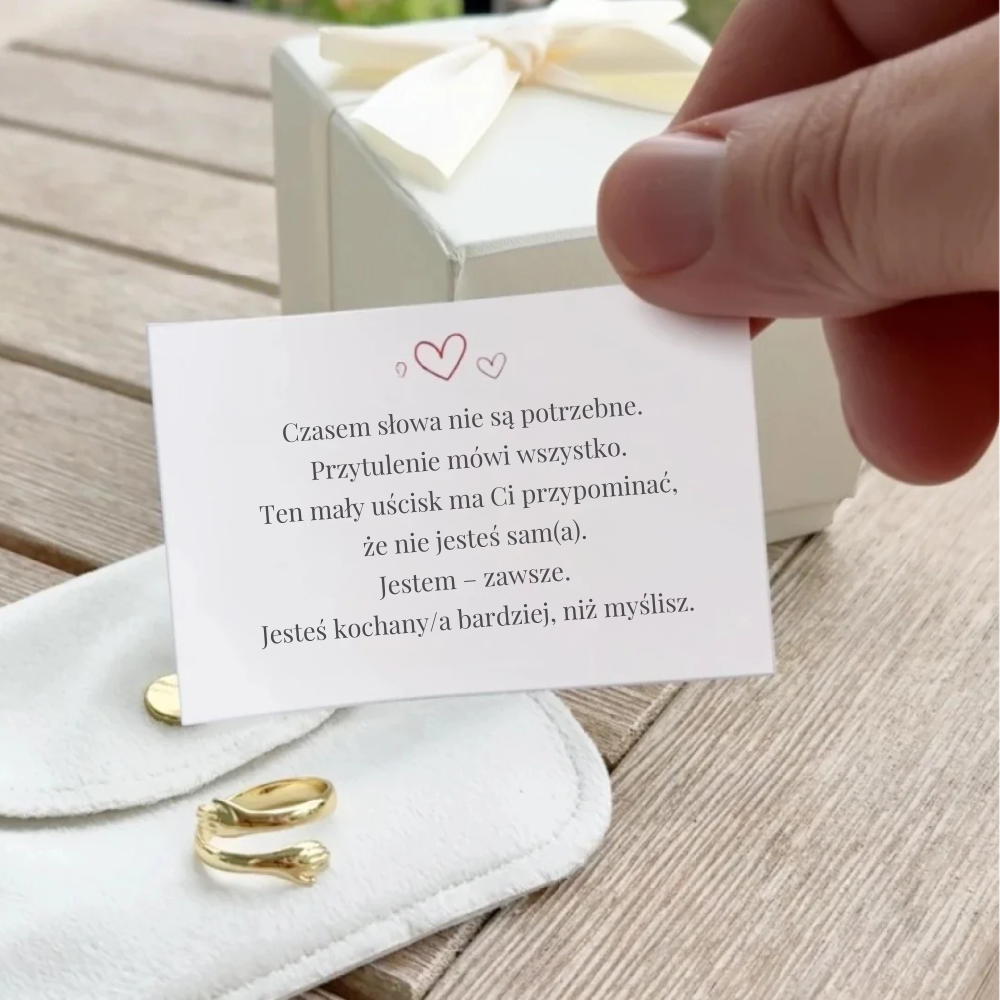 Pierścionek przytulenia