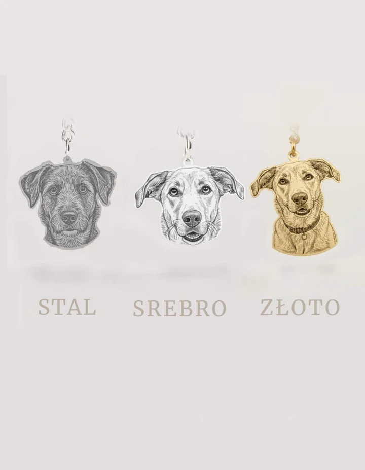 Wisiorek Zendayo Personalizowane Zwierzątko